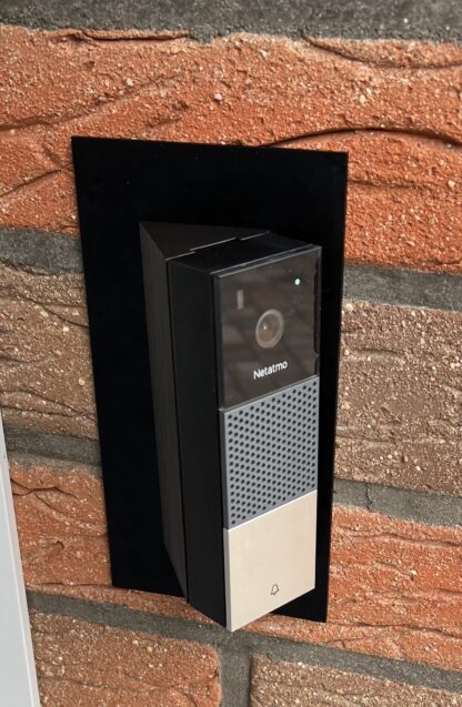 Halter für Netatmo Türklingel | 57° Winkel